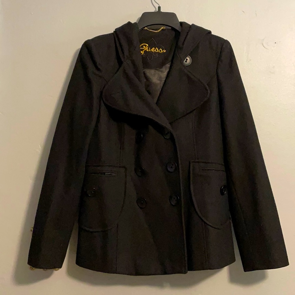 Guess double breasted pea coat